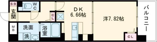 Forest Cherieの間取り画像
