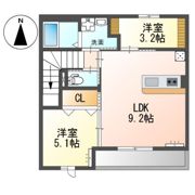 イースト アクアの間取り画像