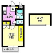 シャトル・ミナミハイツの間取り画像