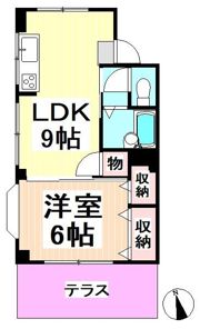 レジデンス・ルージュの間取り画像