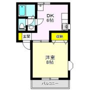 ペアコートⅡの間取り画像