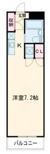 プレジール有瀬の間取り画像
