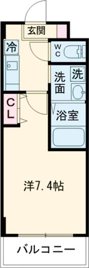 HⅡ西明石の間取り画像