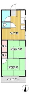 クリスタル・コーポの間取り画像