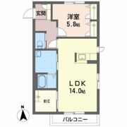 ダイヤメゾン F棟の間取り画像