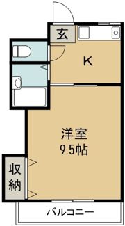 リバティN3の間取り画像