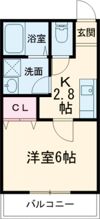BATES西鶴崎の間取り画像