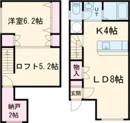 WELL緑町の間取り画像