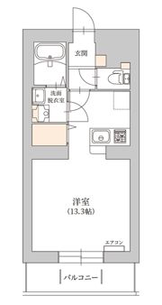 アラモファミリア杉崎町の間取り画像