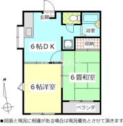 フローラルハイツの間取り画像