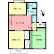 ファミールAの間取り画像