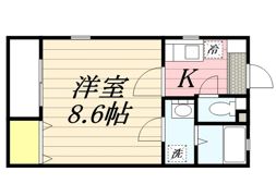 リブレア香椎駅前D棟の間取り画像