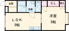 ロイヤルガーデンAの間取り画像