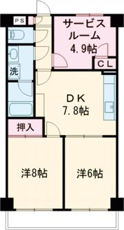 ローヤルパレス・青梅ヒルズの間取り画像