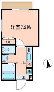 クレシア北松戸の間取り画像