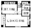 南町セゾンヴェール パートIの間取り画像