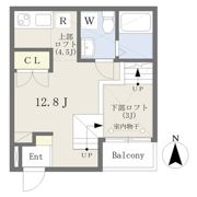 Solid名駅南の間取り画像