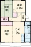 メゾンタカクラの間取り画像