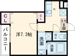 フジパレス鴻池新田駅北の間取り画像