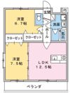 ラポール三清の間取り画像