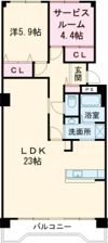 藤和さやまハイタウンB棟の間取り画像