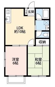 アビタシオンポポロの間取り画像