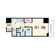シーズンフラッツ梅田NORTHの間取り画像