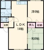 パークハイツ野田Aの間取り画像