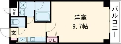 Villa MariaⅡの間取り画像