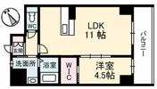 シャイン72ビル新山口駅前の間取り画像