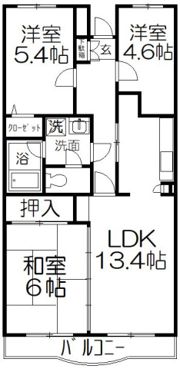 桂樹館の間取り画像