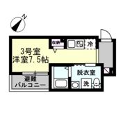 ベイルーム横浜生麦の間取り画像
