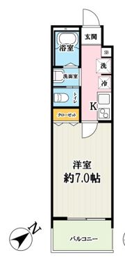 ソシエ草加の間取り画像