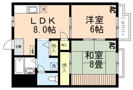 ドエル立石の間取り画像