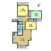三旺マンション星ヶ丘 205の間取り画像