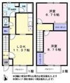 ルミエール・アイユーA棟の間取り画像