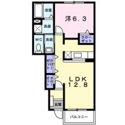 ストラーレ 牛川の間取り画像