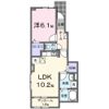 ミルキー ウェイ 参番館の間取り画像