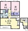 レジデンス・Fの間取り画像