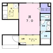 ユーステス鎌倉の間取り画像