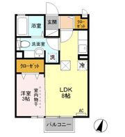 シャルマンの間取り画像