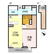 Σresidence歌川町 C棟の間取り画像