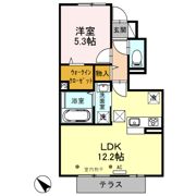 グラウクス Gの間取り画像