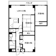 宮西パレス・壱号館の間取り画像