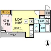 グラナーデ扇Ⅰ Dの間取り画像