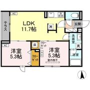 セレスティア荒川Nの間取り画像