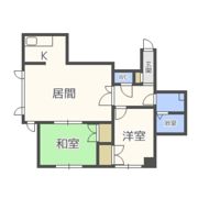プライムハウス美園A・Bの間取り画像