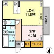 (仮称)D-ROOM今之浦の間取り画像