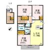 ルミエール B棟の間取り画像