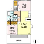 シルキーハウス Aの間取り画像